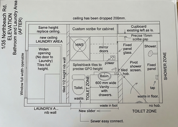 Advanced CAD floor layout plan asset